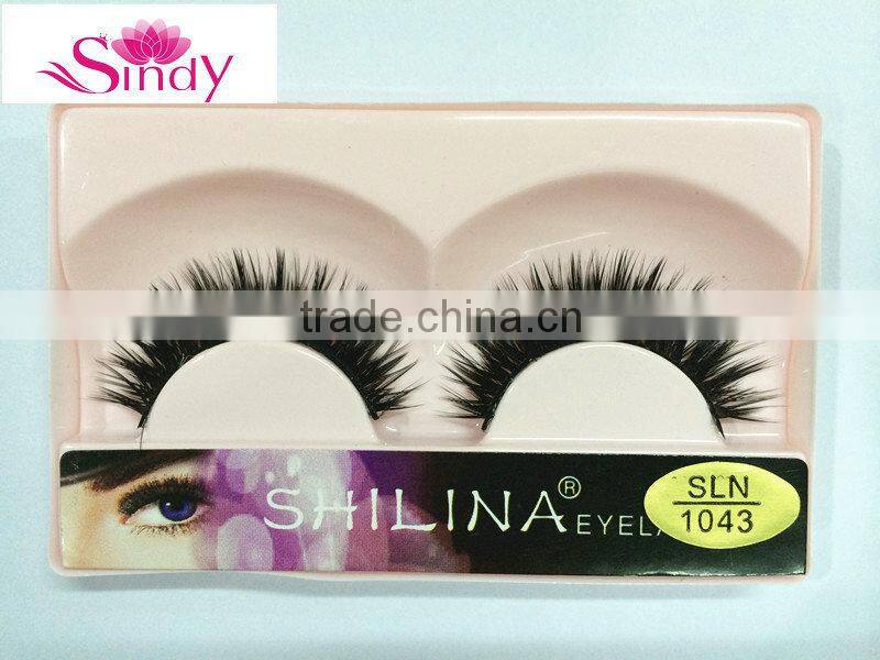10 Pairs/box Handmade synthetic hair false eyelashes thick long fake eyelashes wholesale ZX:235