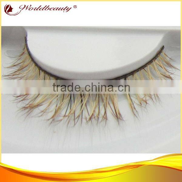 New style Real fox mink fur strip lash extension top quality