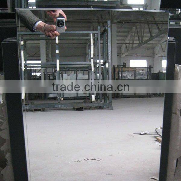 2 - 6mm Double Coated Aluminum Mirror Glass in standard stock sheet size or custom cut sizes