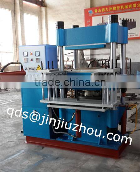 On pressure plate vulcanizing press for rubber tile production line / rubber tile press machine