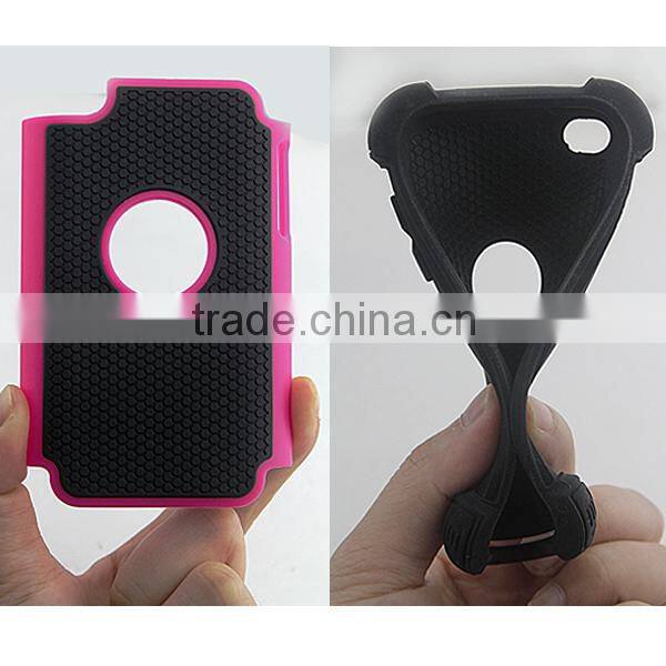 Hot sell and popular in USA Triple defender case for iPod touch 4