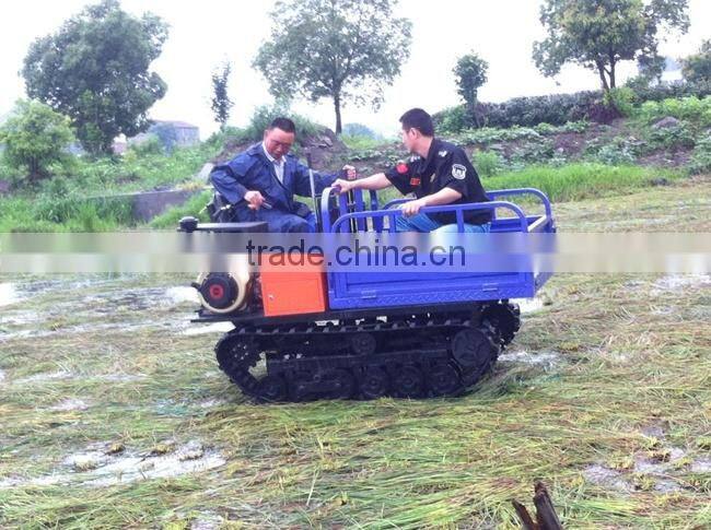 1ton load weight mini diesel tracked carrier
