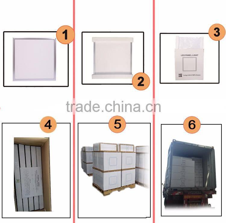 CRI>80 620*620 Embedded 45w led panel light Ra>80
