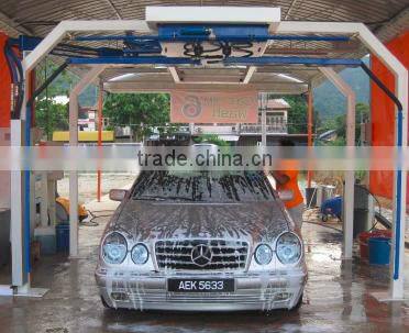 High pressure waterless car wash machine for car wash station