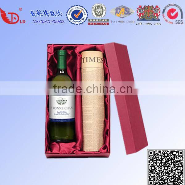 Elegant Creative Design for Cardboard Wine Packing Box