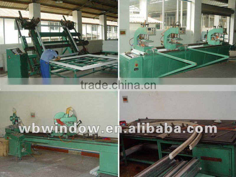 Automatic rolling shutter with pvc window