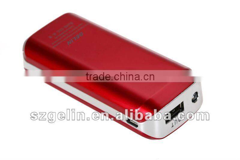 micro usb output portable travel charger power bank