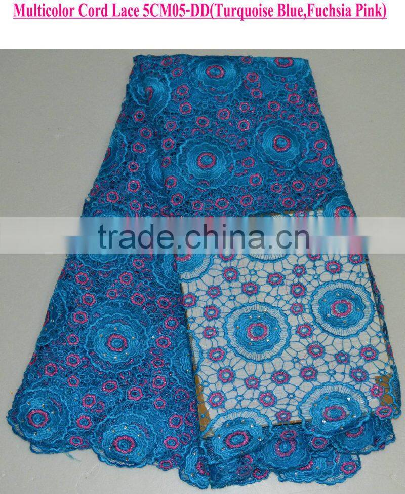 High-end african fabric lace mesh lace fabric for dress on sale