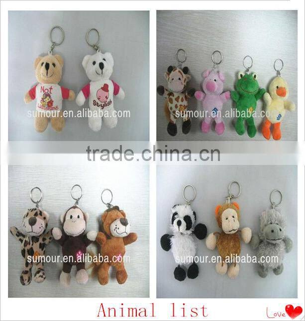 Plush Bear Keychain