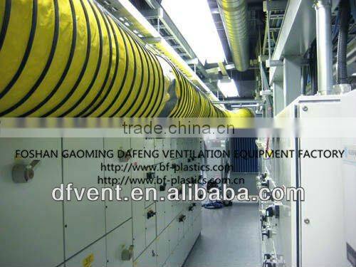 flexible air conditioner insulation duct pipe with three layers