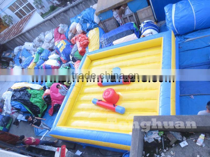 2015 big baller wipeout inflatables / inflatable red big baller games / big baller inflatable obstacle course