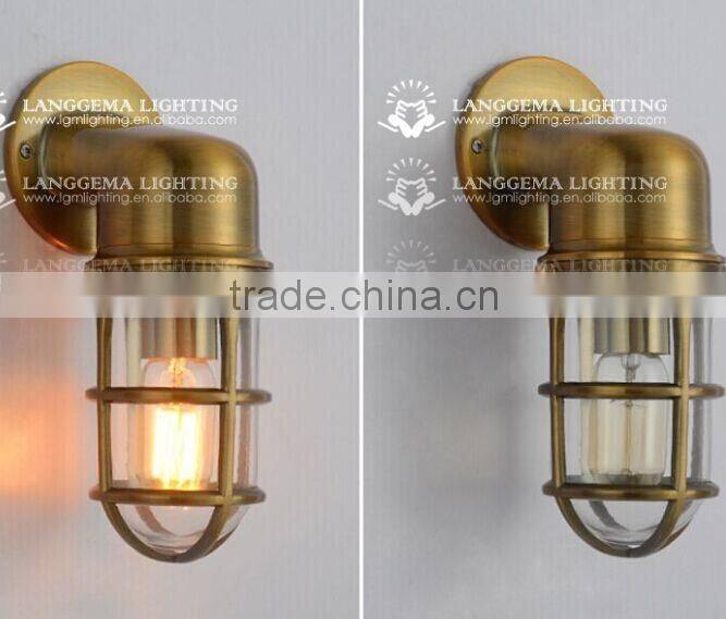 Anituqe bronze bulkhead wall light lamp lights fixture outdoor wall light waterproof
