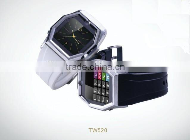 Quad Band 1.6 inch touch screen watch phone,support java, msn, mp4 .1.3m camera