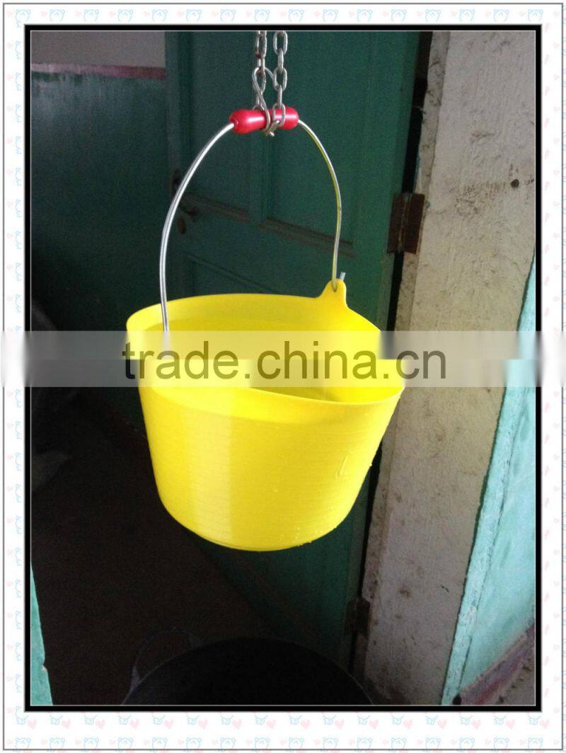 22L Original PE Plastic Universal Buckets with steel handle