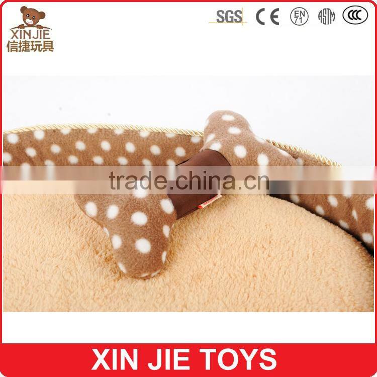 customize bone plush pet toy good quality pet toy soft dog pet toy