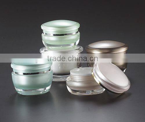 diamond acrylic cream jars
