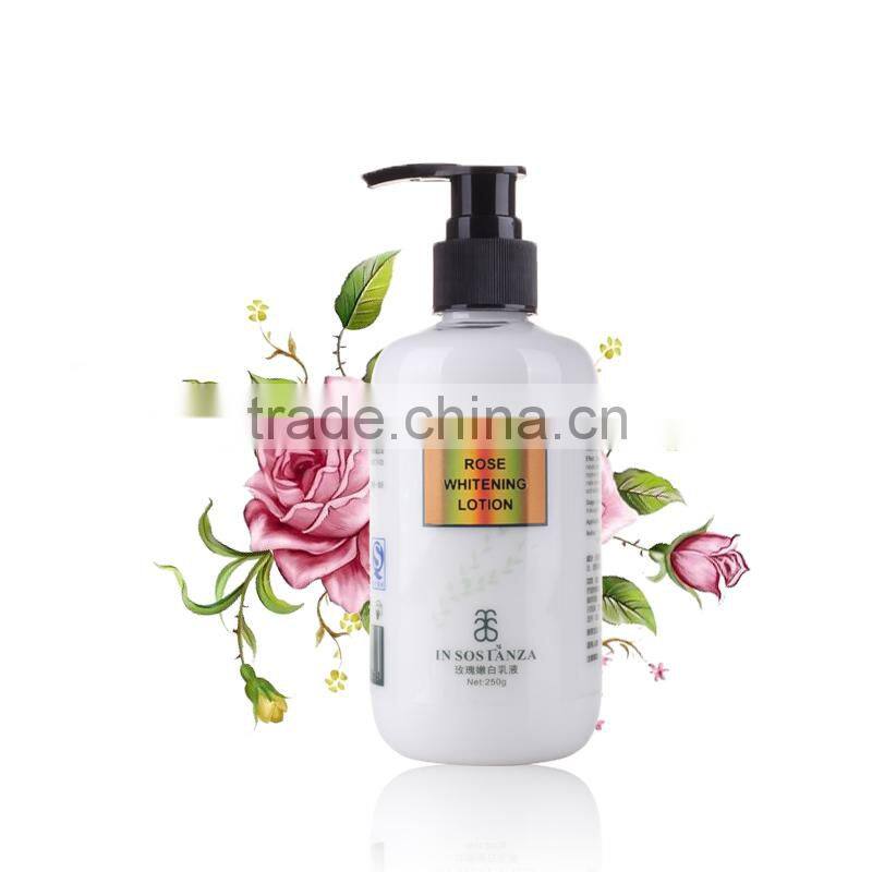 factory derect supply Professional Hand Body Rose whitening lotion