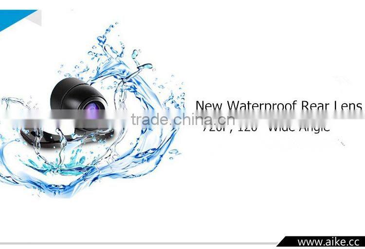 New arrival car dvr mirror monitor 1080p rearview mirror camera dual lens car camera recorder night vision vehicle dvr parking