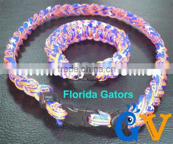 Fashion Customized USA Team Titanium Sports Necklace Falcons
