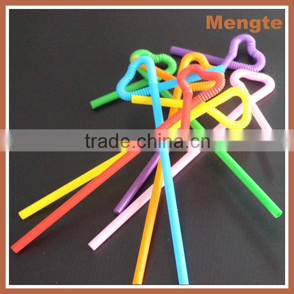 Unique Hot Sale disposable flexible plastic artistical drinking straw
