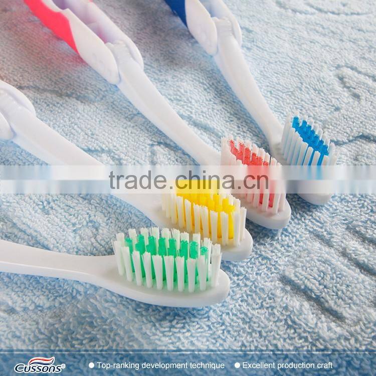 Factory custom made best quality medium soft hard bristle folding toothbrush
