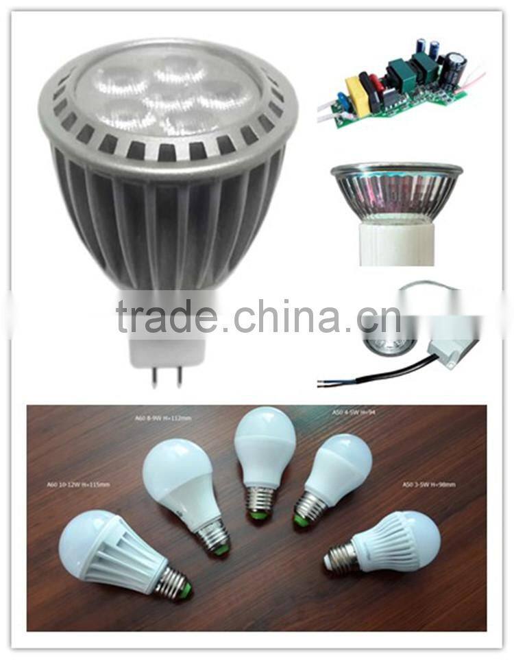 Super Brightness 180 Degree Pass EMC 7W E27 Base LED Bulb Light