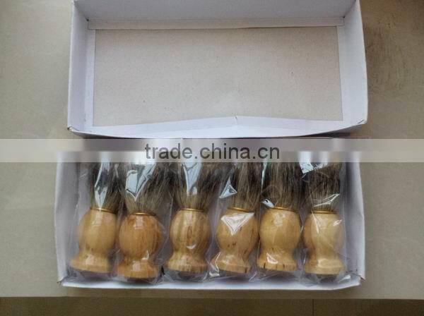 badger hair manly shaving brushes,wooden handle