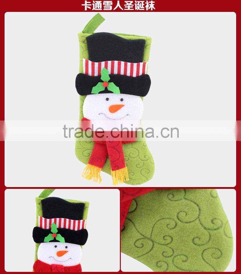 Christmas Tree Accessories Small Xmas Stocking Hanging Decorations