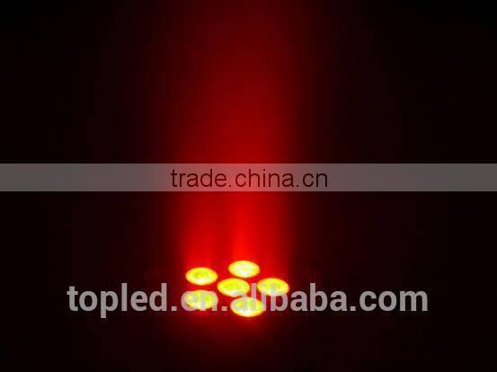 IR remote optional dmx led par 30W wireless par can 6*Tri-3W RGB led battery operated par light