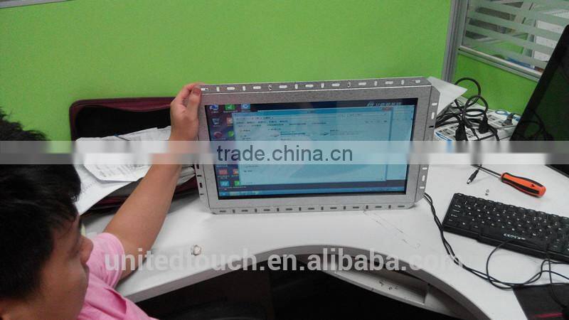 Wholesale 18.5 Inch Capacitive multi touch screen All In One PC Kiosk For Windows system with USB 3G Modem