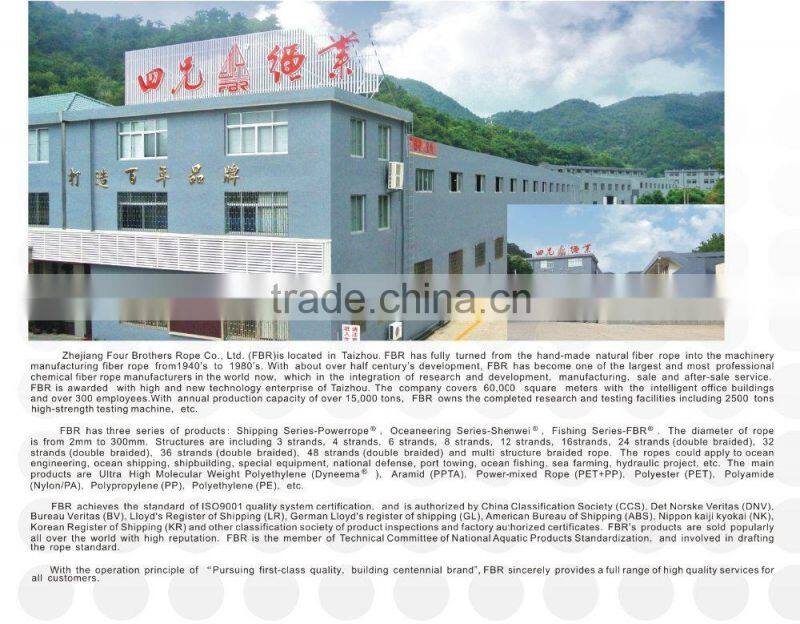 POWERNEEMA China UHMWPE dyneema winch rope