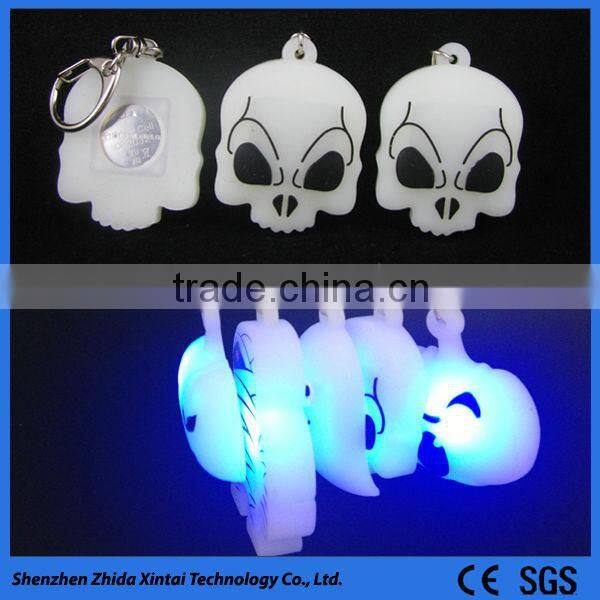 wholesale on alibaba silicone promotional ring fur keychain