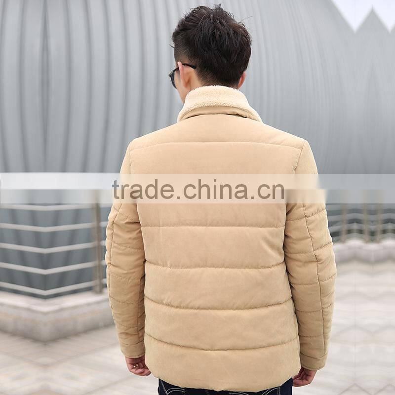 Custom new style men goose down winter jacket