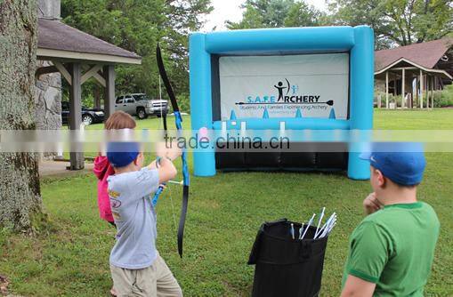 0.55mm PVC Tarpaulin Safe Inflatable Dart Board Inflatable Archery Sports Games for sale
