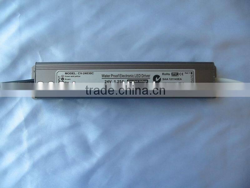 constant voltage led driver 30W 12V 24V IP67
