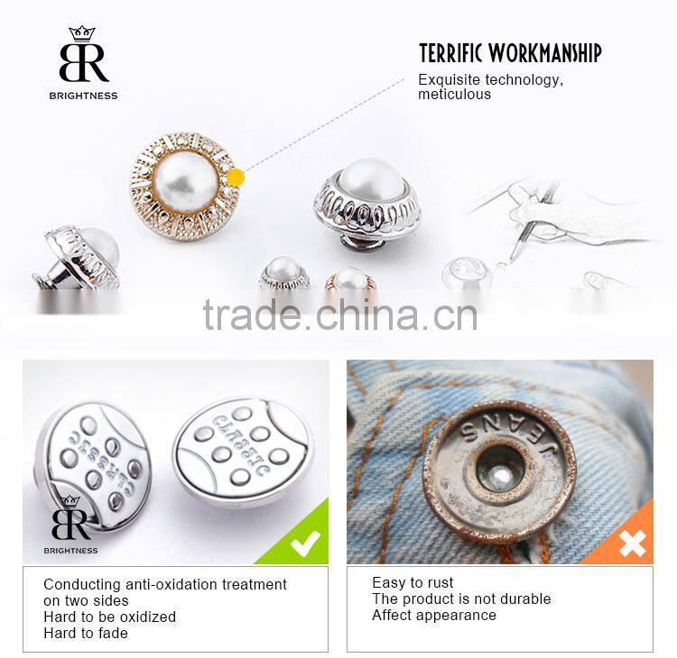 Personalized brand name staple labels for clothing Brightness C1-80008