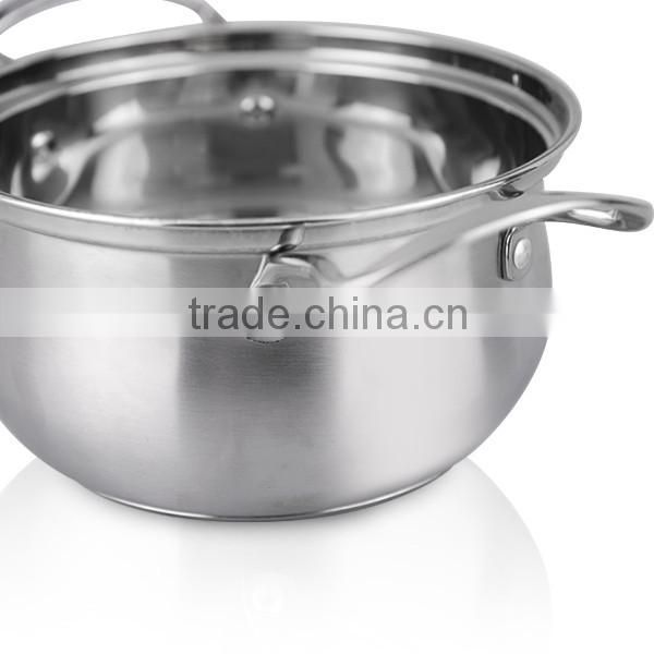 Safety Design surgical steel cookware set