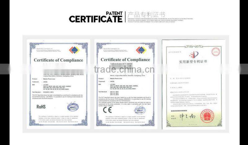 Universal Circular Clamp 0.4x super wide angle lens Wide Angle Camera Lens Optical Lens circle clip lens for iPhone 5 4 4S Samsu