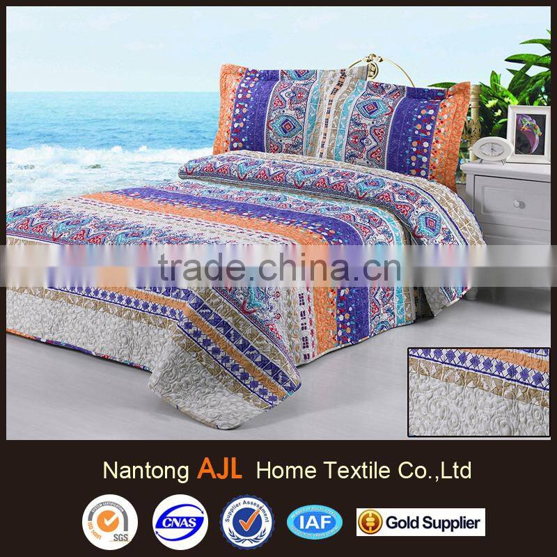 2015 100%cotton coverlet bedspread