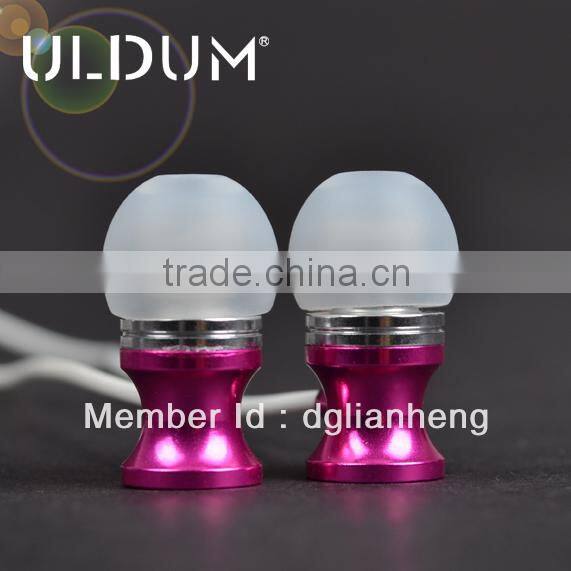 Electronic 2015 ULDUM ear hook earphone headphones, noodle wire earphone