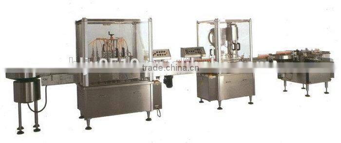Factory 500ml Small Bottle Liquid Full Automatic Filling And Sealing Machine