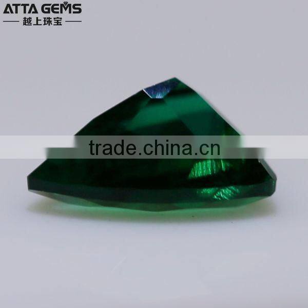 Trillion cut and the lowest price of lab created emeralds