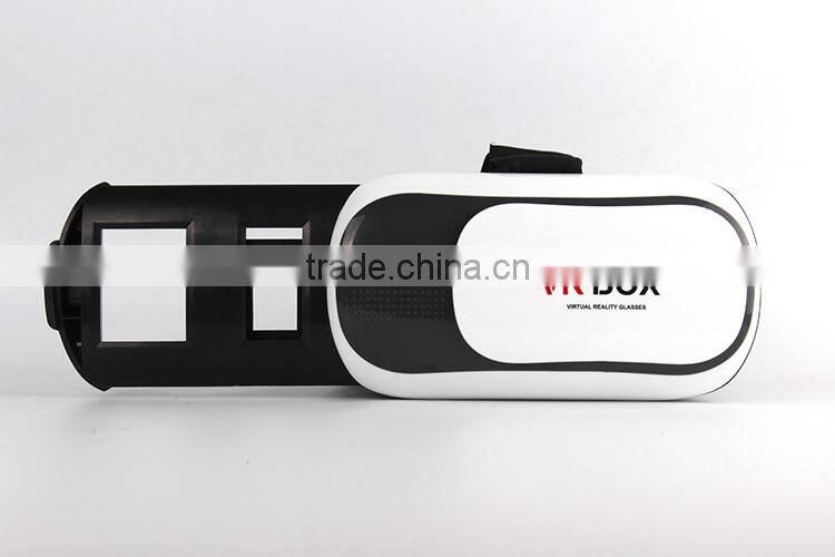 High Quality VR BOX 2.0 Version VR Virtual 3D Glasses + wireless bluetooth remote for Sex Video
