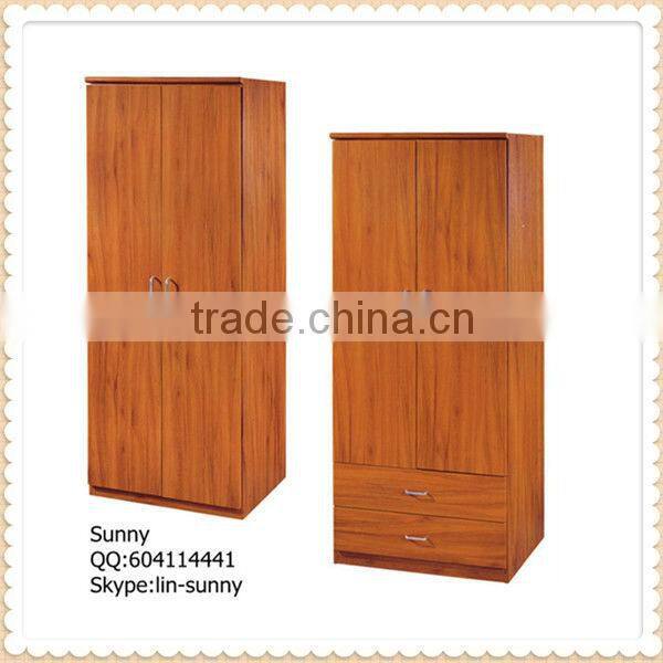 Melamine particle board 3 door wardrobe