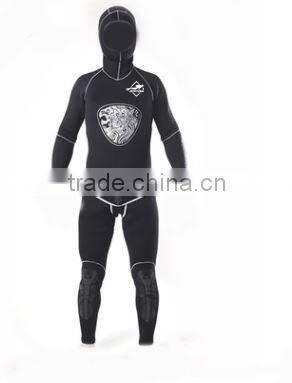 Neoprene wetsuit with hood, diving wetsuit