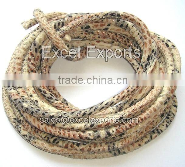 Round Stitch Leather Cords