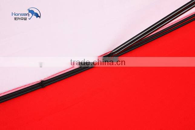 Creative straight umbrella promotion umbrella wood handle umbrella