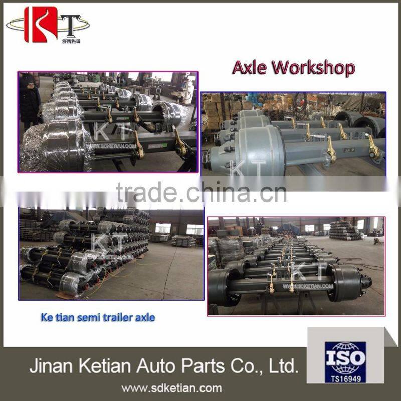 German type 16T BPW axle for trailer use in high performance