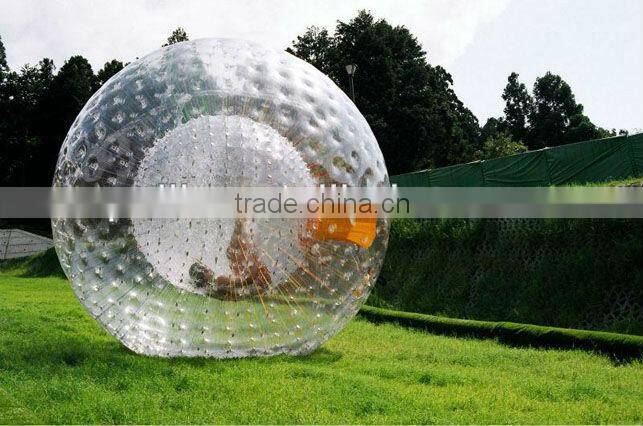 glowing inflatable zorb ball