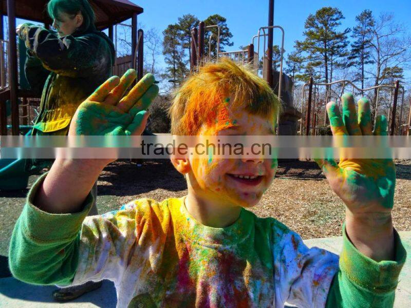 Gulal Rangoli Colors powder Good price advanced formula color holi powder Pure Natural color powder